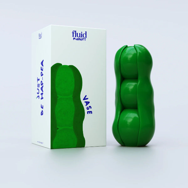 Vase Petit Pois en Céramique 🫛 – Design Original & Fun | Déco Tendance Fluid Market