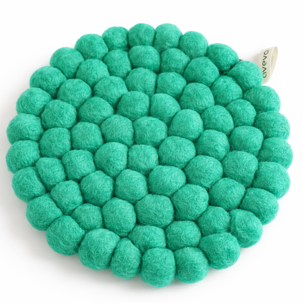 Dessous de plat en laine uni – Coloris modernes