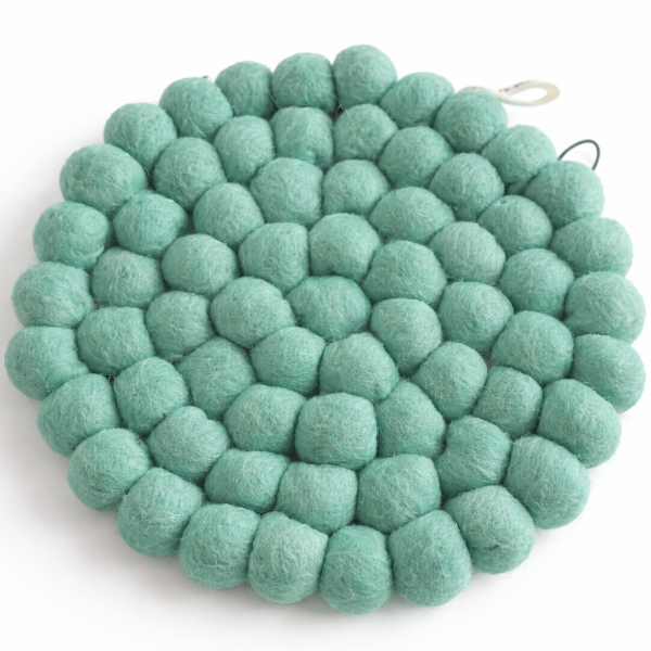 Dessous de plat en laine uni – Coloris modernes