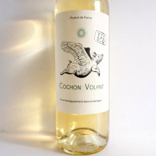 Château Caraguilhes “Cochon Volant” Blanc 2024 Bio – AOP Languedoc 75 cl