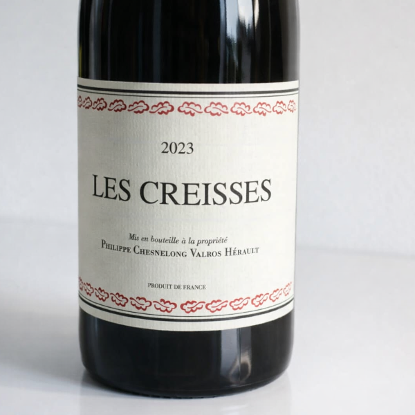 Domaine Les Creisses Rouge 2024 – IGP Pays d’Hérault 75 cl